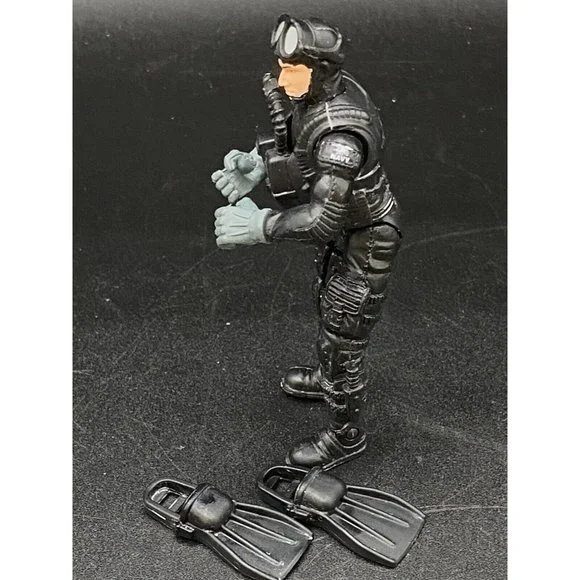 Excite US Navy Seal Figure Boat Raft Chap Mei Action Scuba Gear Camera - Picture 8 of 16